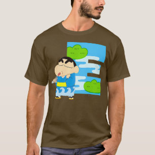 Camiseta Crayon Shin-chan FUN STUDY A to Z E Premium