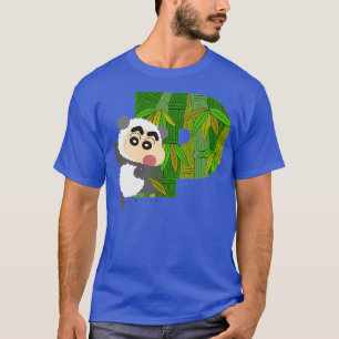 Camiseta Crayon Shin-chan FUN STUDY A to Z P Premium