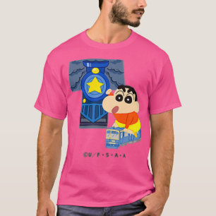 Camiseta Crayon Shin-chan FUN STUDY A to Z T one