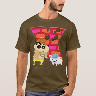 Camiseta Crayon Shin-chan FUN STUDY A to Z X one