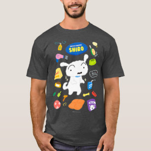 Camiseta Crayon Shin-chan HappyShiro Vestir Shiro
