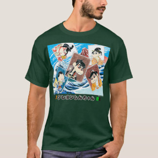 Camiseta Crayon Shin-chan Kasukabe Defensoria Corps Kabuki
