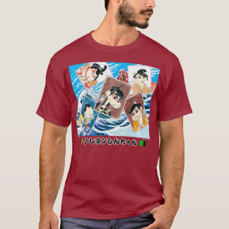 Camiseta Crayon Shin-chan Kasukabe Defensoria Corps Kabuki