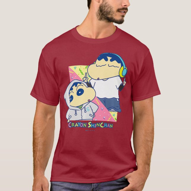 Camiseta Crayon Shin-chan Music Premium (Frente)