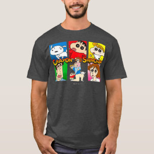 Camiseta Crayon Shin-chan O Prêmio da Família Nohara