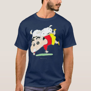 Camiseta Crayon Shin-chan Oops Shin-chan Shiro