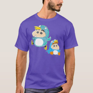 Camiseta Crayon Shin-chan Penguins Shin-chan Himawari