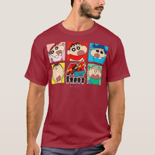 Camiseta Crayon Shin-chan set Kasukabe Defense Corps