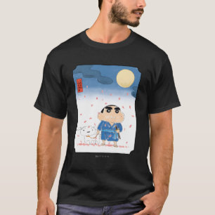 Camiseta Crayon Shin-Chan Shin-Chan À Noite
