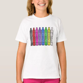 Camiseta Crayons de Cores