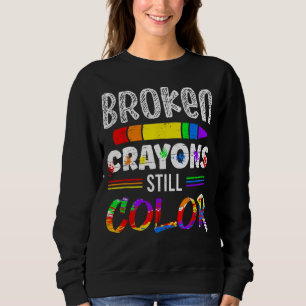 Camiseta Crayons Partidos Ainda Coloridos