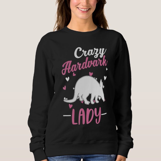 Camiseta Crazy Aardvark Lady Aardvark Girl (Frente)