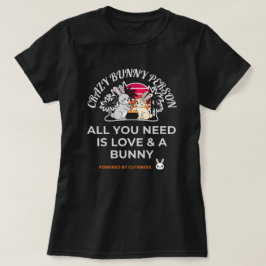 Camiseta Crazy Bunny Person