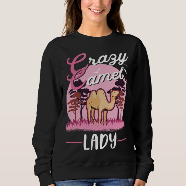 Camiseta Crazy Camel lady Camel Girl (Frente)