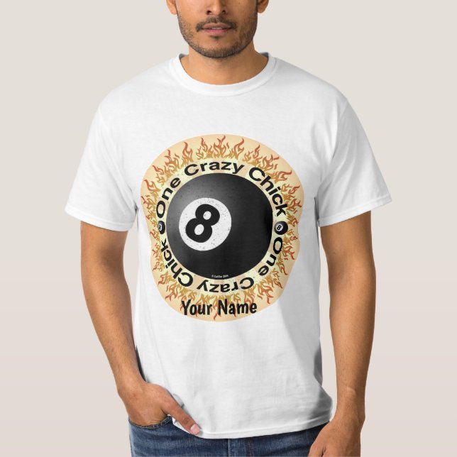 Camiseta Crazy Chick Eightball  (Frente)