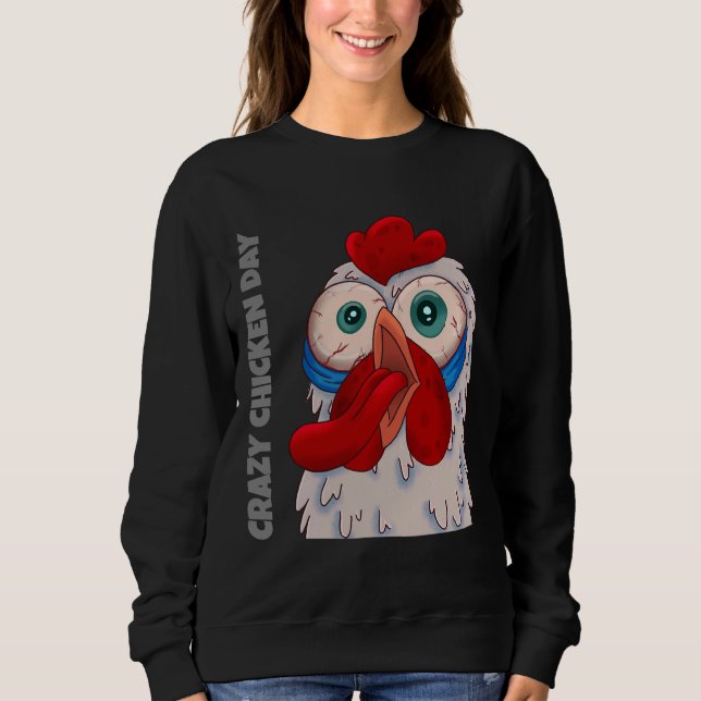 Camiseta Crazy Chicken Day   (Frente)