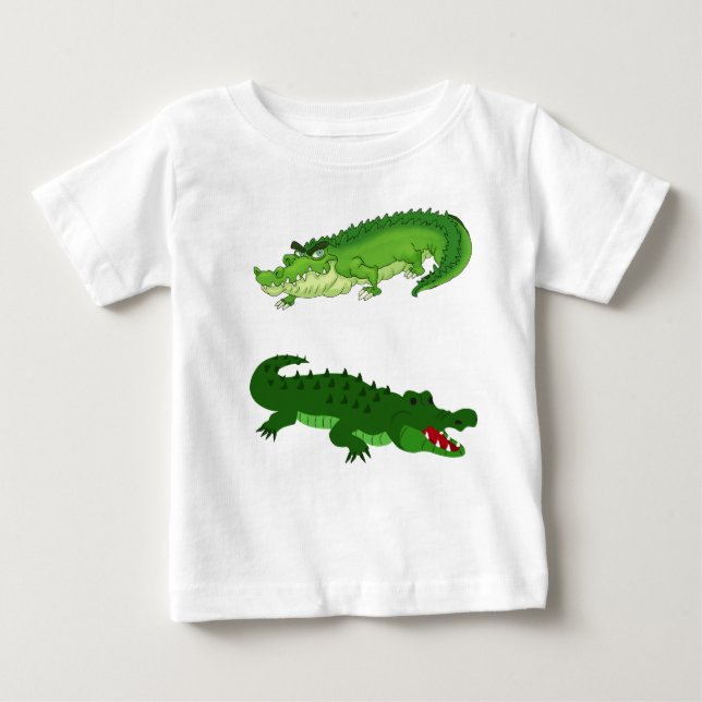Camiseta Crazy Croc Duo" (Frente)