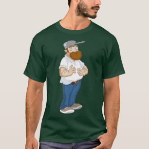 Camiseta Crazy Dave Plantas vs Zombies engraçado
