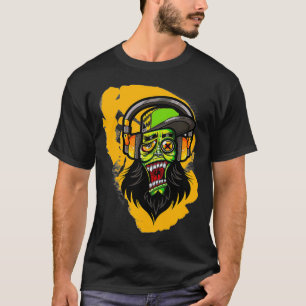Camiseta Crazy Deejay DJ Vintage Rockabilly para música