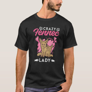 Camiseta Crazy Fennec Girl Fennec