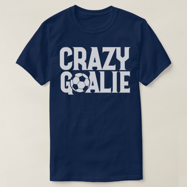 Camiseta Crazy Goalie 1 (Frente do Design)