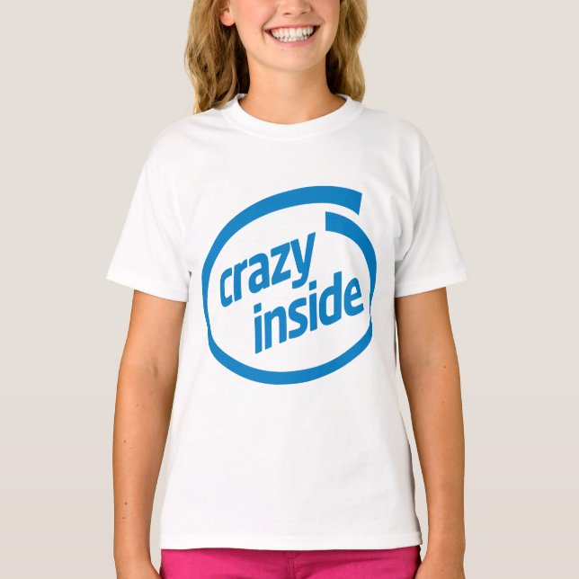 Camiseta Crazy inside (Frente)