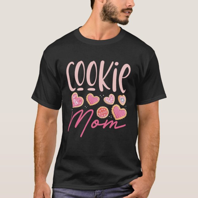 Camiseta Crazy Mom Baking Mama Baker Chef Dessert Mothers D (Frente)