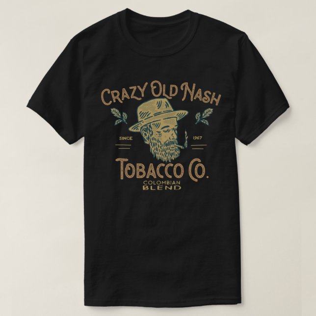 Camiseta Crazy Old Nash tocacco. (Frente do Design)
