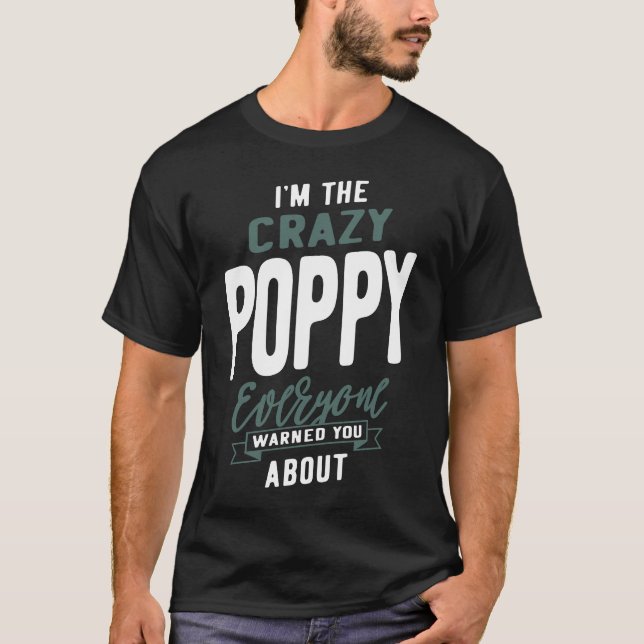 Camiseta Crazy Poppy (Frente)