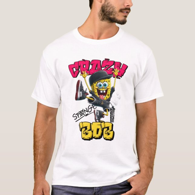 Camiseta Crazy Sponge 302 (Frente)