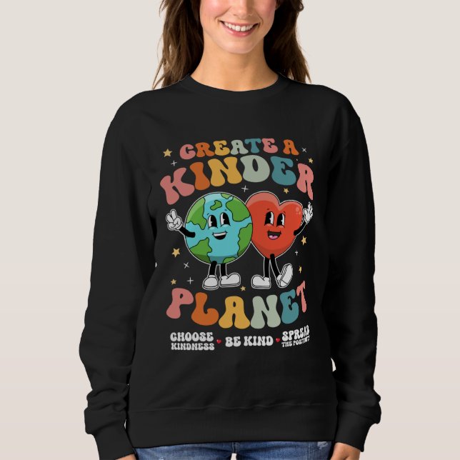 Camiseta Create a Kinder Planet Be Kind Unity Day Earth Day (Frente)