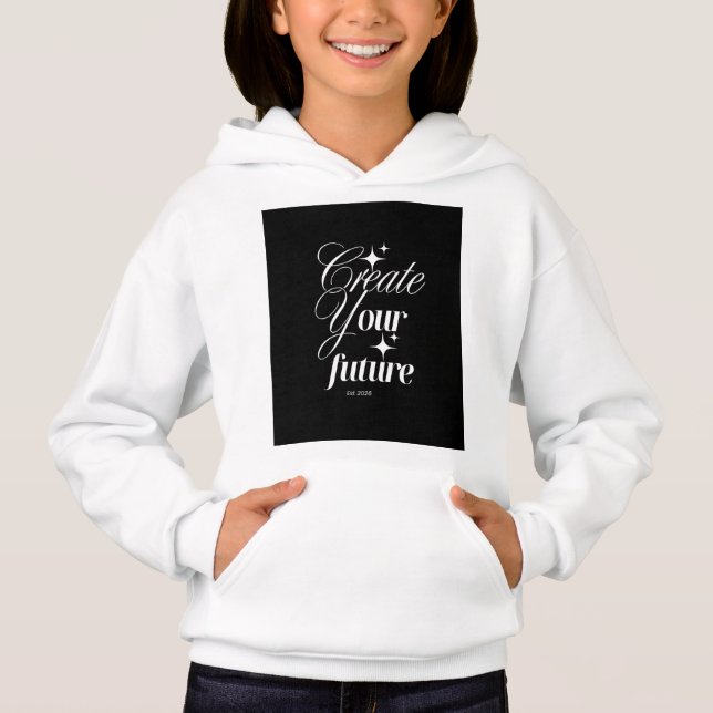 Camiseta Create Your Future – Motivational Quote Design (Frente)