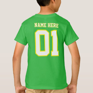 Camiseta CREATE-YOUR-OWN DIY Custom design Boys Team Number