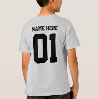 Camiseta CREATE-YOUR-OWN DIY Custom design Boys Team Number
