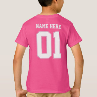 Camiseta CREATE-YOUR-OWN DIY Custom design Boys Team Number