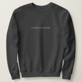 Camiseta "Creating in solitude." Artist Introvert Creator