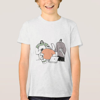 Camiseta Creative Teamwork – Where Ideas, Coffee & Collabor