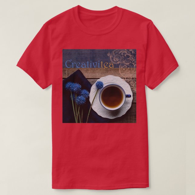 Camiseta Creativitea Clever Tea (Frente do Design)
