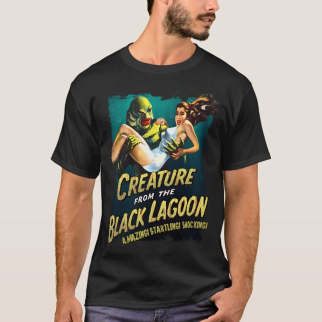 Camiseta Creature Black Lagoon (Frente)