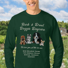 Camiseta Creche Canina para Cachorrinhos Negócios de Cães