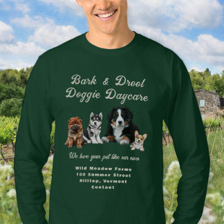 Camiseta Creche Canina para Cachorrinhos Negócios de Cães