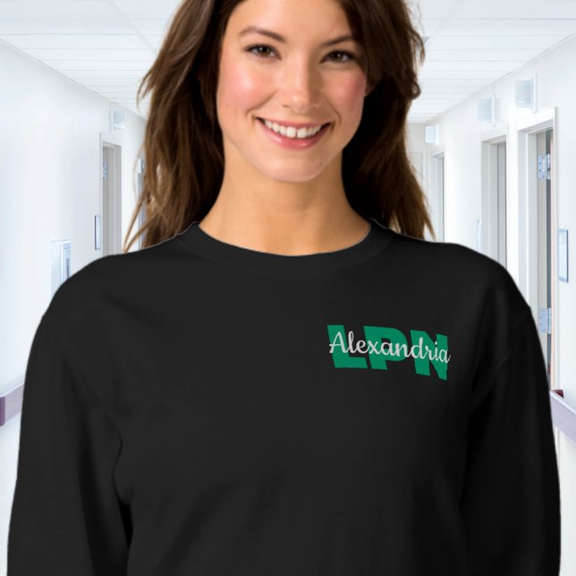Camiseta Credenciais personalizadas de LPN com Nome (Criador carregado)