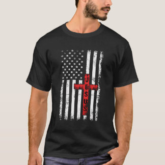 Camiseta Credo cristão americano que ama