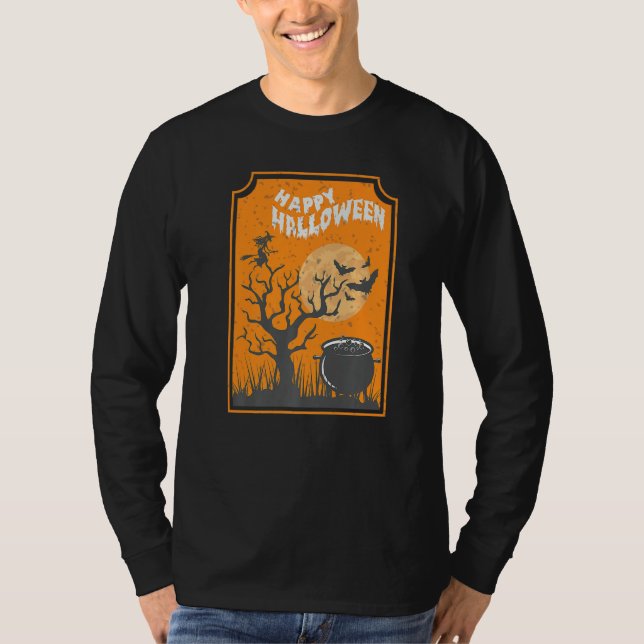 Camiseta Credo, Feliz Dia das Bruxas (Frente)