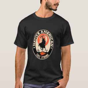 Camiseta Cree Tribe Native American Proud Respeita Ruas