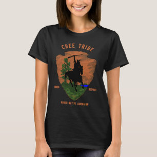 Camiseta Cree Tribe Native American Vintage Arrow Re