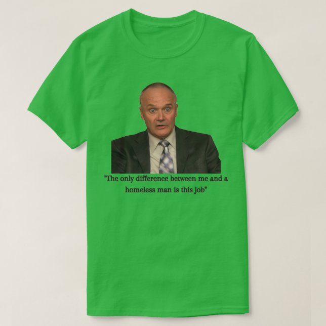 Camiseta Creed Bratton (Frente do Design)