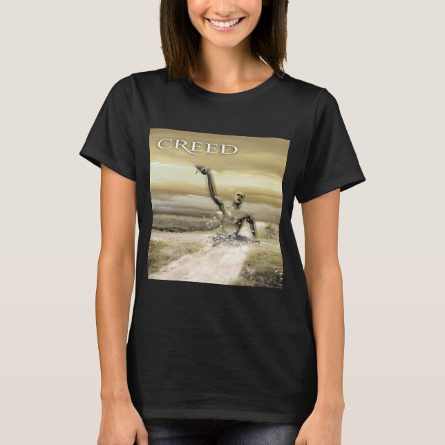 Camiseta Creed human clay (Frente)