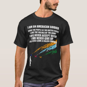 Camiseta "Creed Serve as pessoas dos Estados Unidos"