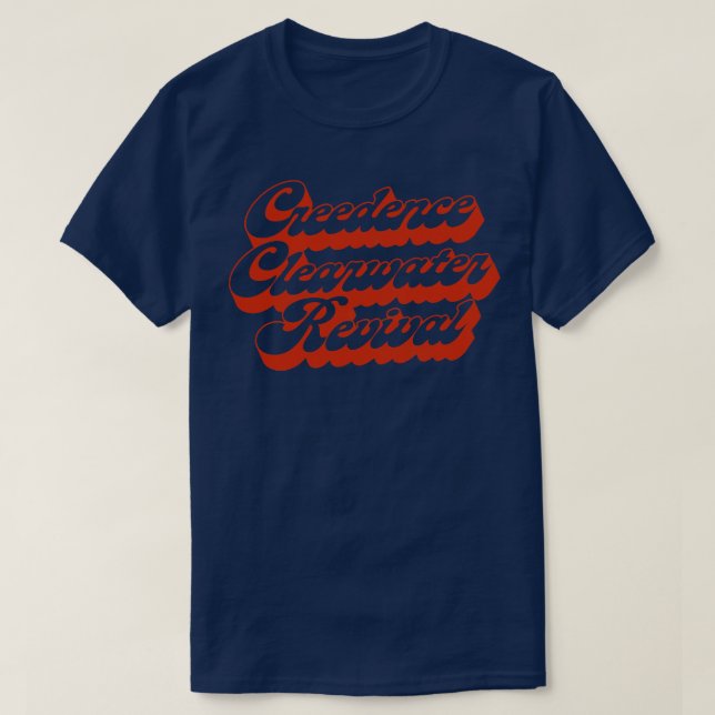 Camiseta Creedence Clearwater Revival (Frente do Design)